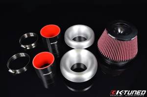 K-Tuned - K-Tuned Velocity Stack/Air Filter Combo w/Silicone Coupler - 3.5" - Image 2
