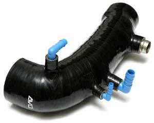 AVO - 2009-2013 Subaru Forester XT AVO Silicone Turbo Inlet Pipe 3" Outlet - Black - Image 1