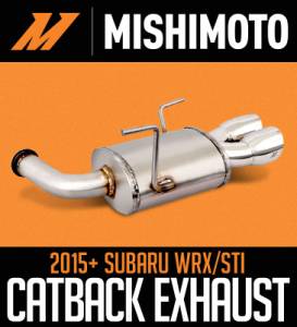 Mishimoto - 2015+ Subaru WRX and STI Mishimoto Catback Exhaust - Image 2