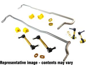 2011-2014 Subaru WRX Whiteline Front And Rear Sway Bar Kit w/End Links