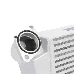 Mishimoto - 2008-2010 Subaru WRX Mishimoto Top-Mount Intercooler - Silver/Red Hose - Image 3