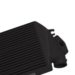 Mishimoto - 2008-2010 Subaru WRX Mishimoto Top-Mount Intercooler - Black/Blue Hose - Image 4