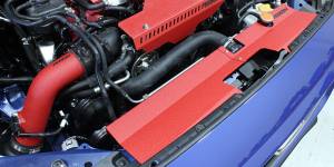 Perrin - 2015+ Subaru WRX and STI Perrin Radiator Shroud - Red - Image 5