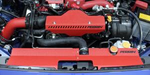 Perrin - 2015+ Subaru WRX and STI Perrin Radiator Shroud - Red - Image 6