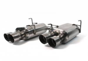 Perrin - 2015 Subaru WRX and STI Perrin Quad Tip 304 Stainless Steel Cat-Back Non-Resonated Exhaust - Image 2
