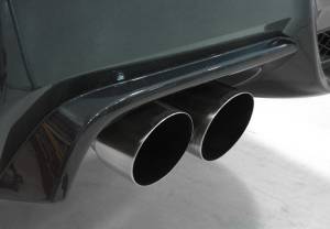 Perrin - 2015 Subaru WRX and STI Perrin Quad Tip 304 Stainless Steel Cat-Back Non-Resonated Exhaust - Image 10
