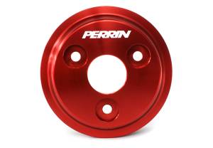Perrin - 2015+ Subaru WRX Perrin Lightweight Water Pump Pulley - Red - Image 2