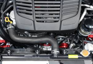 Perrin - 2015+ Subaru WRX Perrin Lightweight Water Pump Pulley - Red - Image 7
