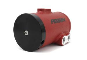 Perrin - 2011-2014 Subaru WRX and STI (w/FMIC) Perrin Air Oil Separater - Red - Image 4