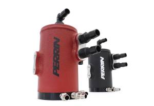 Perrin - 2011-2014 Subaru WRX and STI (w/FMIC) Perrin Air Oil Separater - Red - Image 5