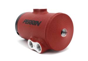 Perrin - 2015+ Subaru STI (w/FMIC) Perrin Air Oil Separater - Red - Image 3