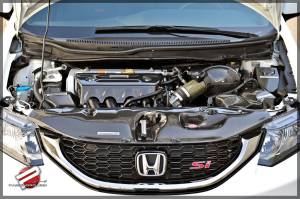 Password JDM - 2012-2015 Honda Civic Si Password:JDM Dry Carbon Kevlar Cold Air Induction Kit - Image 5