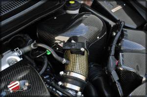 Password JDM - 2012-2015 Honda Civic Si Password:JDM Dry Carbon Kevlar Cold Air Induction Kit - Image 8