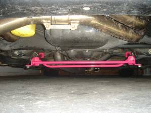 Megan Racing - 2002-2007 Subaru WRX and STI Megan Racing H Brace - Pink - Image 2