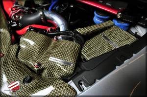 Password JDM - 2012-2015 Honda Civic Password:JDM Dry Carbon Kevlar Fuse Box Over-Cover V.1 - Image 3