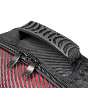 Seibon - Seibon Carbon Fiber Hard Shell Backpack - Red - Image 3