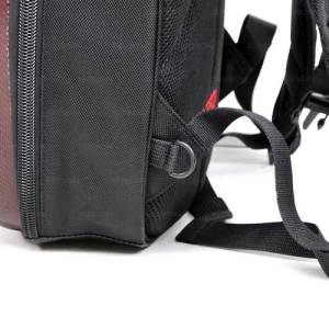 Seibon - Seibon Carbon Fiber Hard Shell Backpack - Red - Image 7