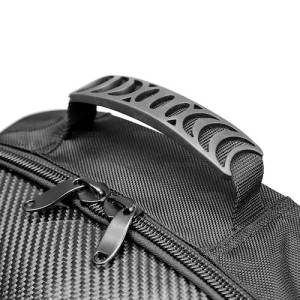 Seibon - Seibon Carbon Fiber Hard Shell Backpack - Black - Image 3