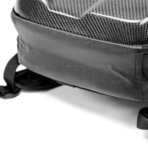 Seibon - Seibon Carbon Fiber Hard Shell Backpack - Black - Image 8