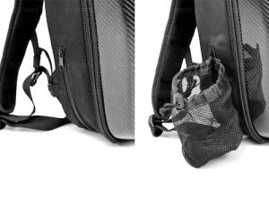 Seibon - Seibon Carbon Fiber Hard Shell Backpack - Black - Image 9