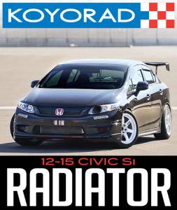 Koyo - 2012-2015 Honda Civic SI Koyo All Aluminum Radiator - Image 2