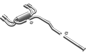 Magnaflow - 2013-2014 Hyundai Genesis 2.0T Coupe MagnaFlow Stainless Cat-Back Exhaust System - Image 1