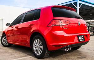 Magnaflow - 2015  Volkswagen Golf MagnaFlow Touring Series Stainless Cat-Back Exhaust System - Image 2