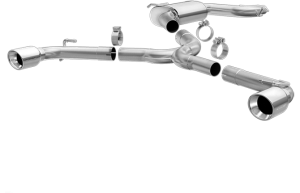 Magnaflow - 2010-2014 Volkswagen Golf GTI MagnaFlow Touring Series Stainless Cat-Back Exhaust System - Image 1