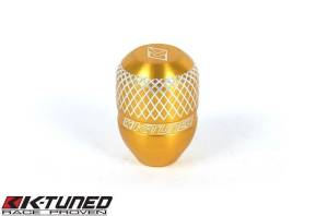 K-Tuned - Honda and Acura K-Tuned Function Form Shift Knob - Gold Anodized - Image 1