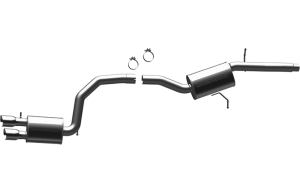Magnaflow - 2009-2015 Audi A4 2.0T FWD MagnaFlow Touring Series Stainless Cat-Back Exhaust System - Image 1