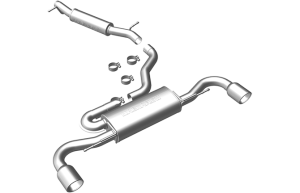 Magnaflow - 2008-2009 Audi TT 3.2L Quattro MagnaFlow Sport Series Stainless Cat-Back Exhaust System - Image 1