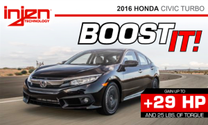 Injen - 2016+ Honda Civic 1.5T Injen Cold Air Intake - Polished - Image 3