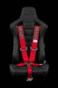 Braum - Braum 5 PT SFI Racing Harness - Red - Image 5