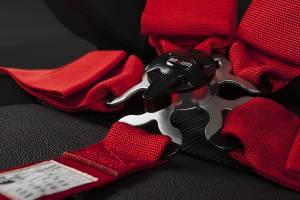 Braum - Braum 5 PT SFI Racing Harness - Red - Image 4