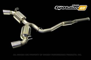 Greddy - 2008-2014 Mitsubishi Evolution X Greddy Evolution GT Exhaust System - Image 2