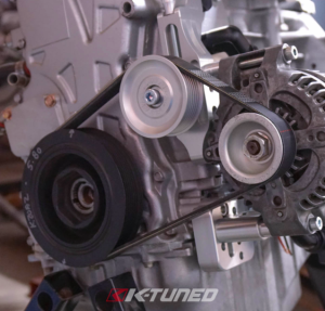 K-Tuned - Honda/Acura K-Series K-Tuned Complete K-Series Alternator Water Plate Kit (W/ Electric Water Pump) - Image 8