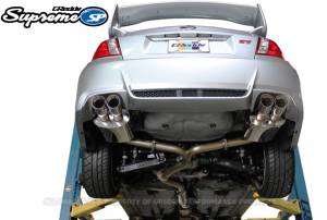 2011-2014 Subaru WRX and STI Sedan Greddy Supreme SP Cat-Back Exhaust