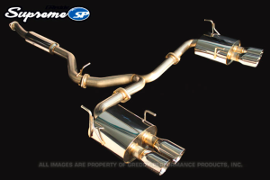 Greddy - 2011-2014 Subaru WRX and STI Sedan Greddy Supreme SP Cat-Back Exhaust - Image 3