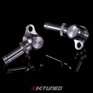 K-Tuned - Honda/Acura K-Series w/Oil Cooler K-Tuned Oil Cooler Fittings (Side And Rear) w/ Hose End - Image 1