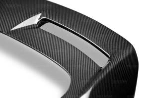 Seibon - 2012-2013 Ford Focus Hatchback Seibon Carbon Fiber Rear Spoiler - OE Style - Image 4