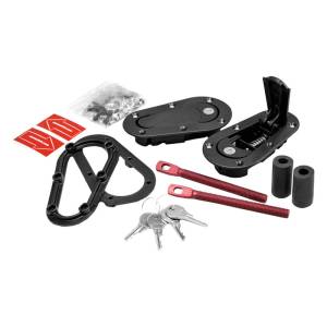 Seibon - Seibon Carbon Edition AeroCatch Plus Flush Latch and Pin Kit - Black - No Lock - Image 1