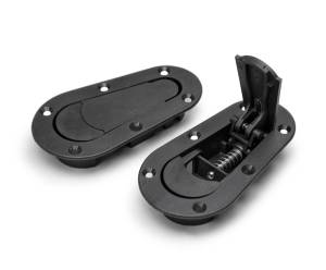 Seibon - Seibon Carbon Edition AeroCatch Plus Flush Latch and Pin Kit - Black - No Lock - Image 2