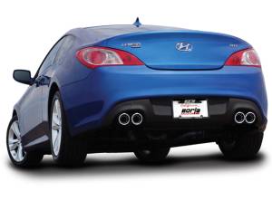Borla - 2010-2012 Hyundai Genesis 2.0T Coupe Borla Cat-Back S-Type Exhaust - Image 2