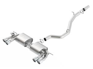 2015 Volkswagen Golf R 2.0L Turbo 4dr Borla Cat-Back S-Type Exhaust