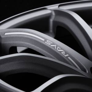 Rays - Rays Gram Lights 57Transcend Light Weight Concept Wheel 19X10.5 +//0- 5-120 - Matte Graphite - Image 3