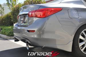 Tanabe - 2014 Infiniti Q50 Tanabe Medallion Touring Dual Muffler Axelback Exhaust - Image 3