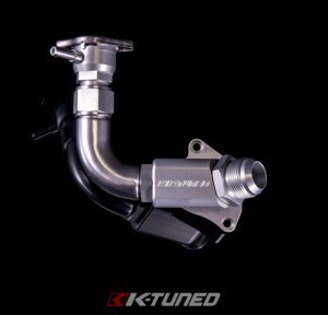 K-Tuned - 1997-2001 Acura Integra Type-R K-Tuned B16/B18C5 (Type R) Upper Coolant Housing w/ Filler Neck - 16AN Fitting - Image 1