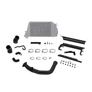2015+ Subaru WRX Mishimoto Performance Top-Mount Intercooler and Charge-Pipe System - Black Pipe/Silver Cooler