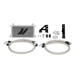 2015+ Subaru STI Mishimoto Oil Cooler Kit - Silver