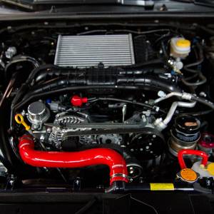 Mishimoto - 2015+ Subaru WRX Mishimoto Silicone Radiator Hose Kit - Red - Image 5